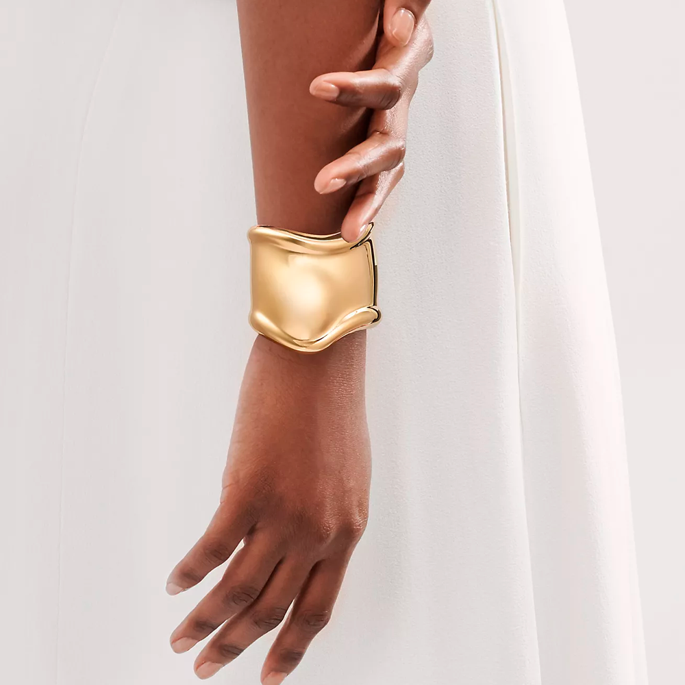 Elsa Peretti Brazalete Bone Medium Yellow Gold