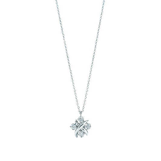 Tiffany by Jean Schlumberger Colgante Lynn Silver & Diamonds