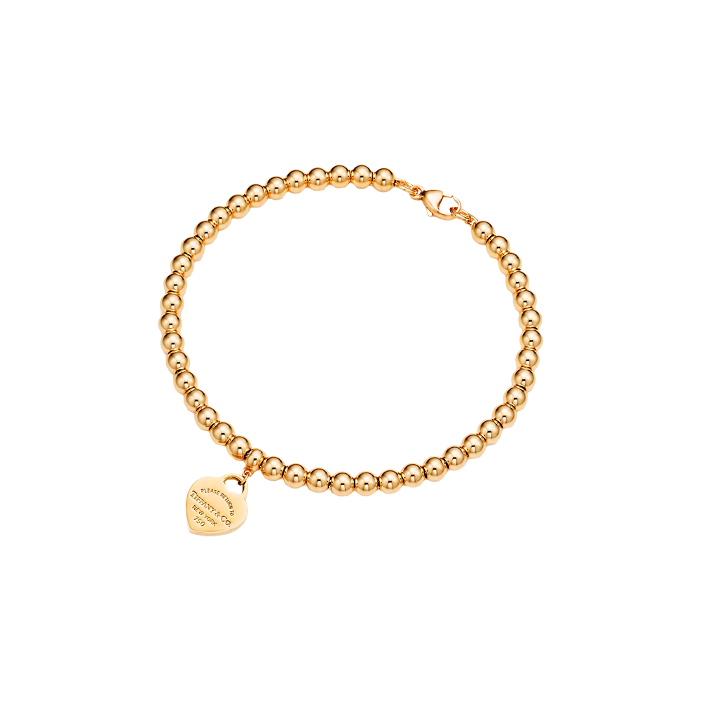 Return to Tiffany Brazalete de Cuentas Small Yellow Gold