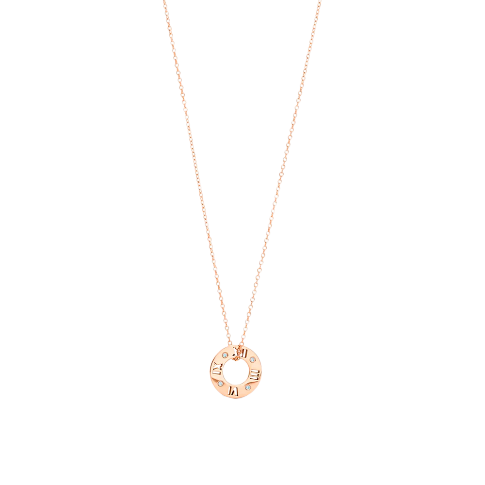 Tiffany Atlas Colgante Pierced Rose Gold