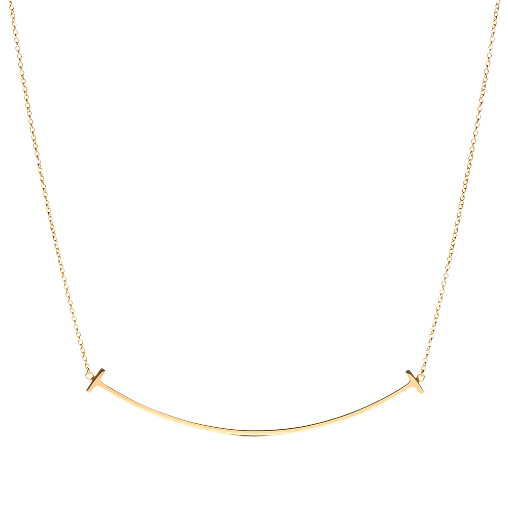 Tiffany T Colgante Smile Yellow Gold