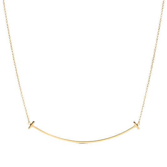 Tiffany T Colgante Smile Yellow Gold