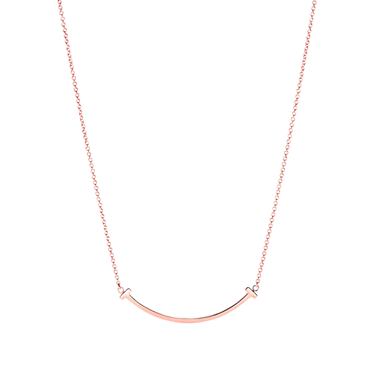 Tiffany T Colgante Smile Rose Gold