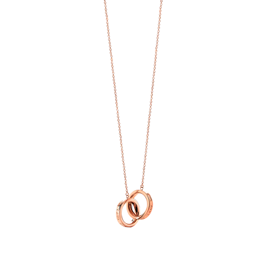 Tiffany 1837 Colgante Interlocking Circles Small Rose Gold