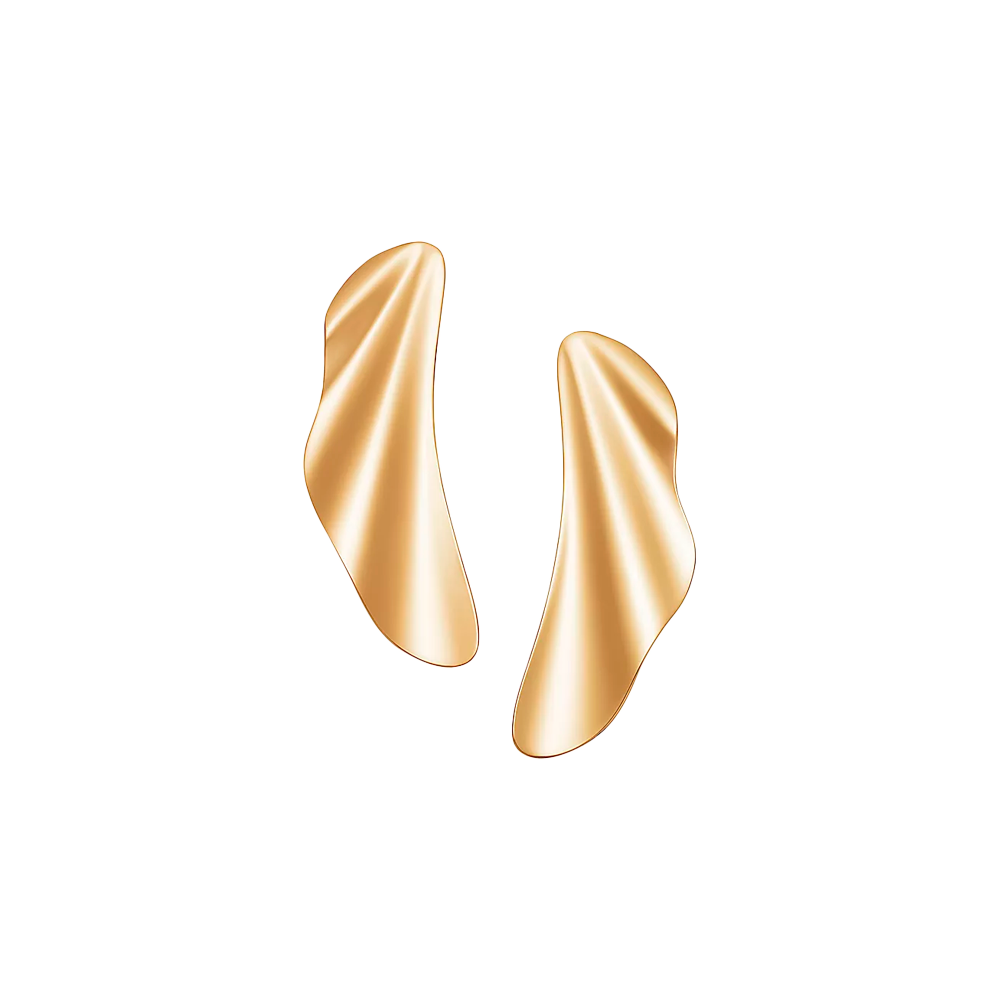 Elsa Peretti Pendientes High Tide Yellow Gold