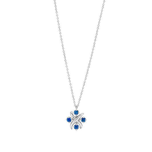 Tiffany by Jean Schlumberger Colgante Lynn Silver & Sapphires