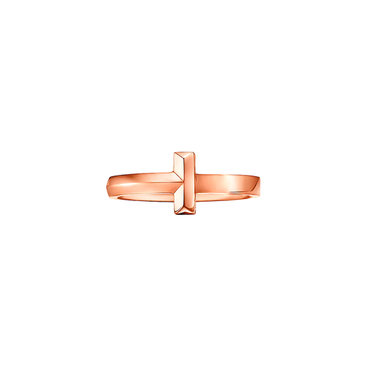 Tiffany T Anillo T1 Rose Gold