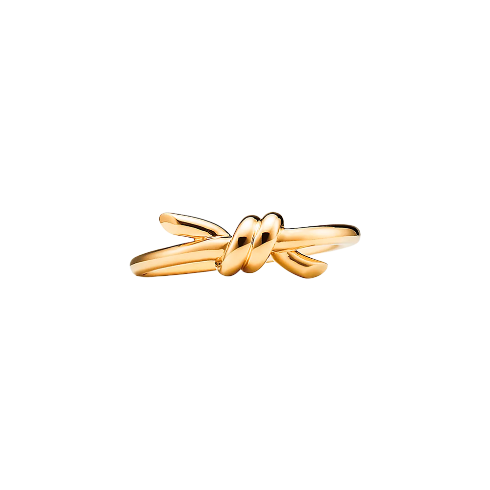 Tiffany Knot Anillo Yellow Gold