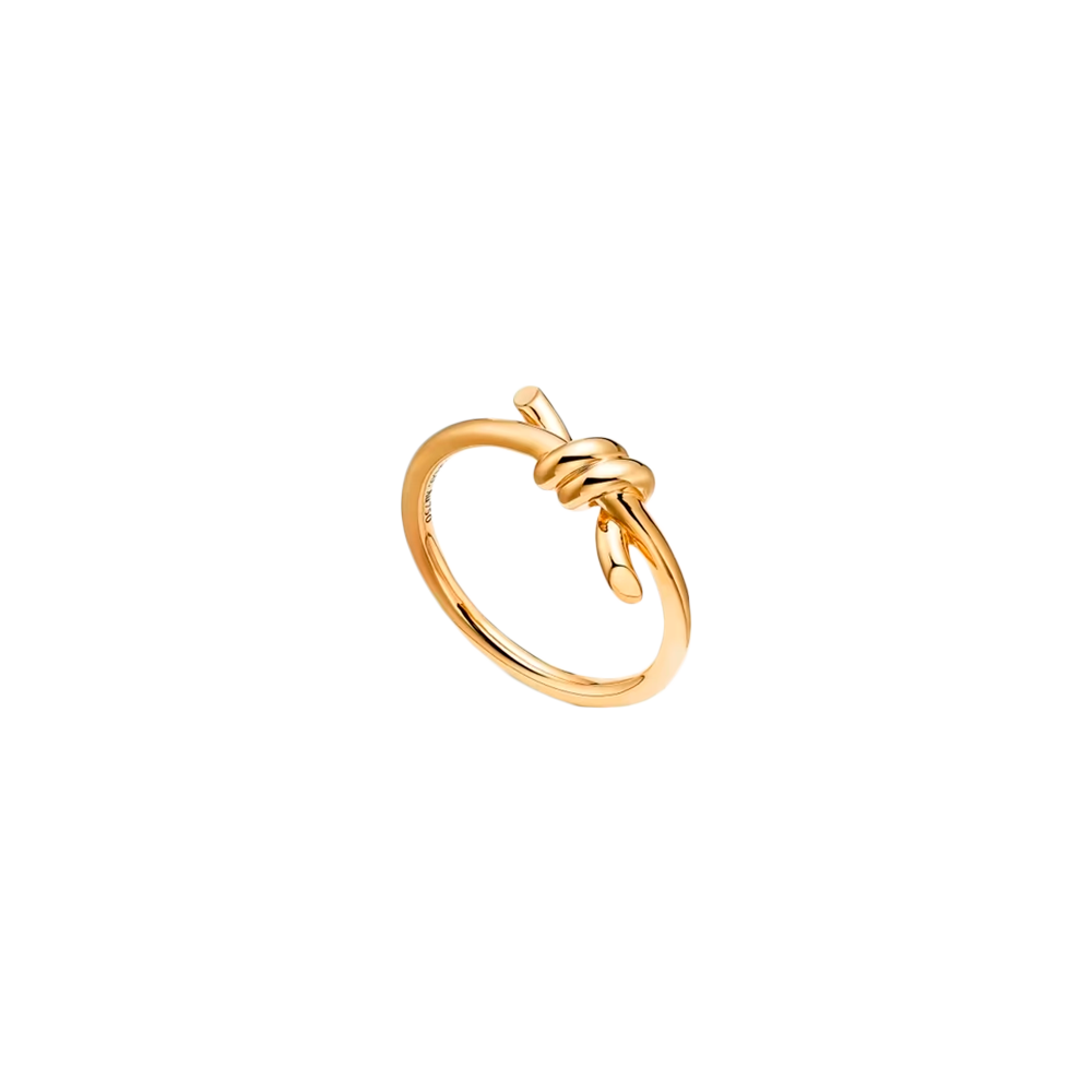 Tiffany Knot Anillo Yellow Gold