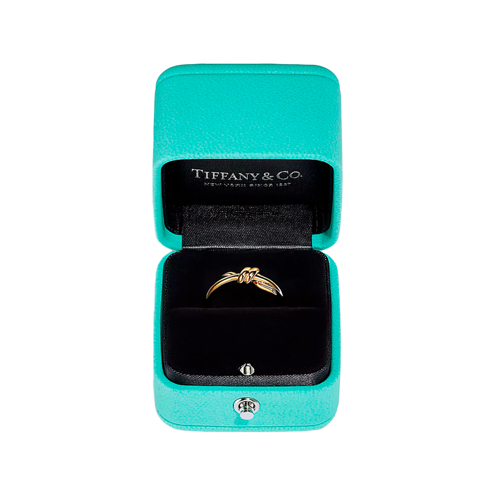 Tiffany Knot Anillo Yellow Gold