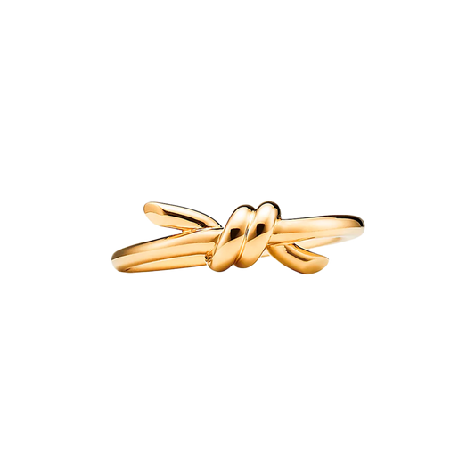 Tiffany Knot Anillo Yellow Gold