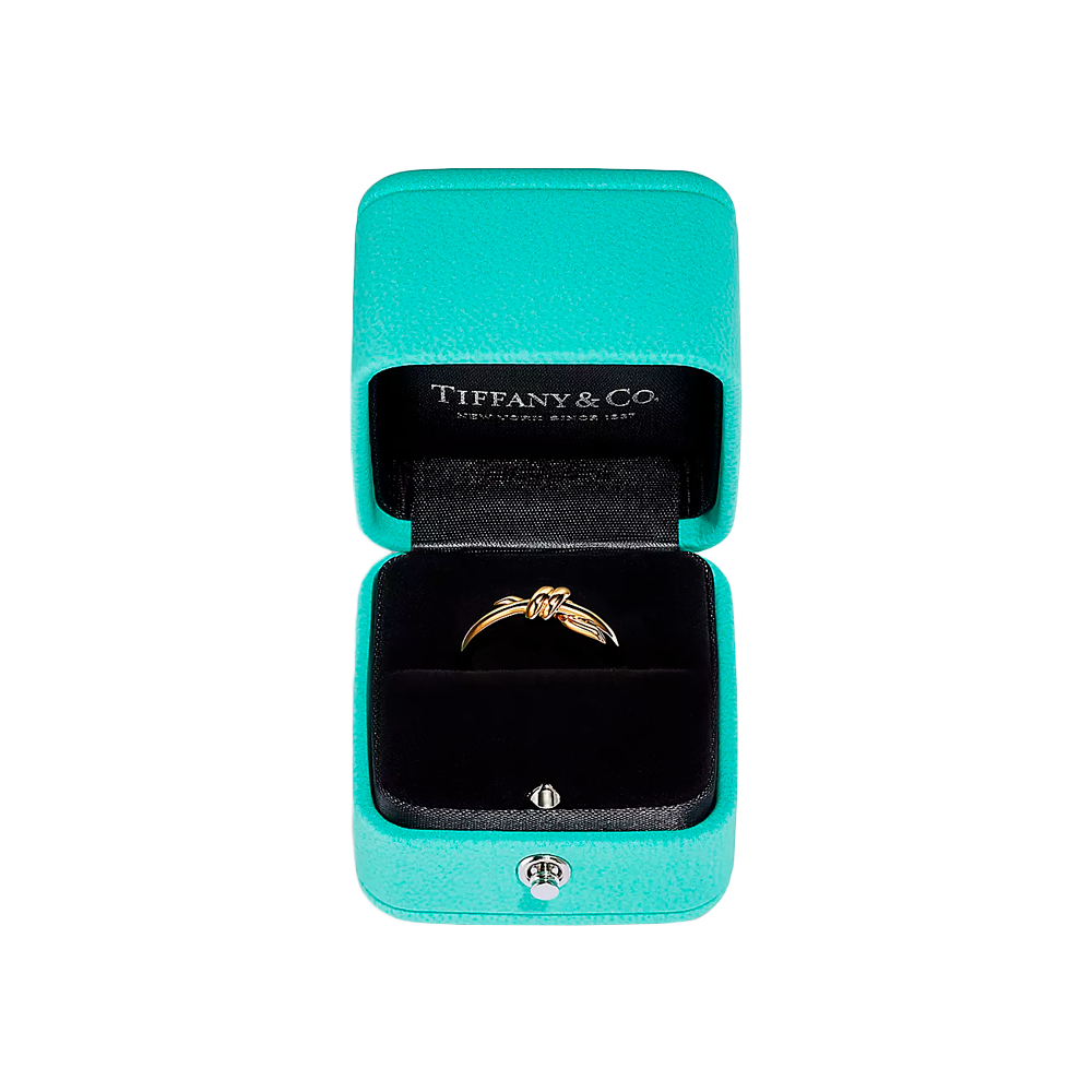 Tiffany Knot Anillo Yellow Gold