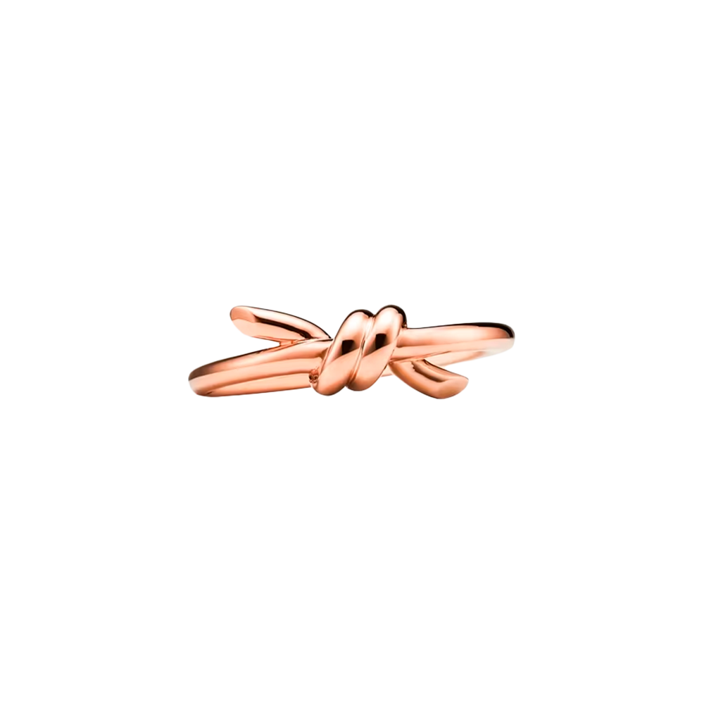 Tiffany Knot Anillo Rose Gold