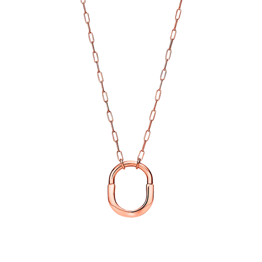 Tiffany Lock Colgante Medium Rose Gold