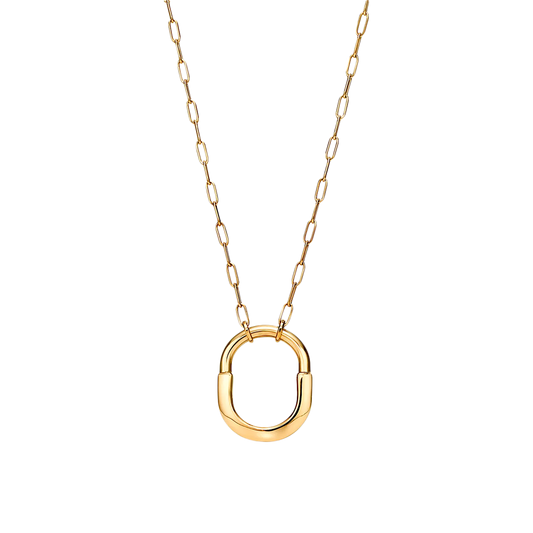 Tiffany Lock Colgante Medium Yellow Gold