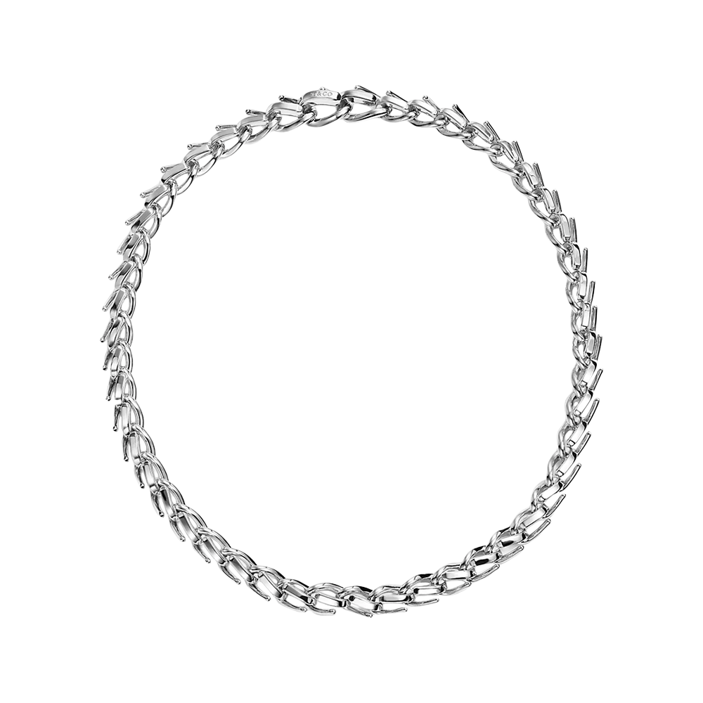 Tiffany Forge Collar Medium Link Silver