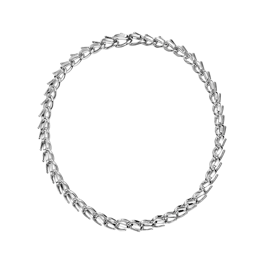 Tiffany Forge Collar Medium Link Silver