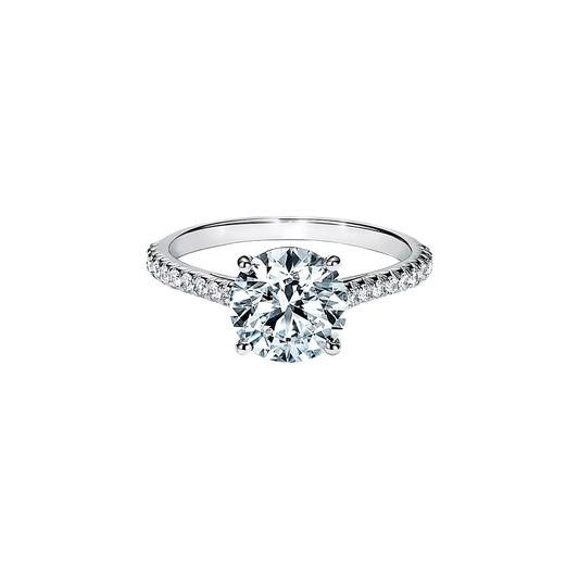 Tiffany Novo Anillo de Compromiso Platinum & Diamonds