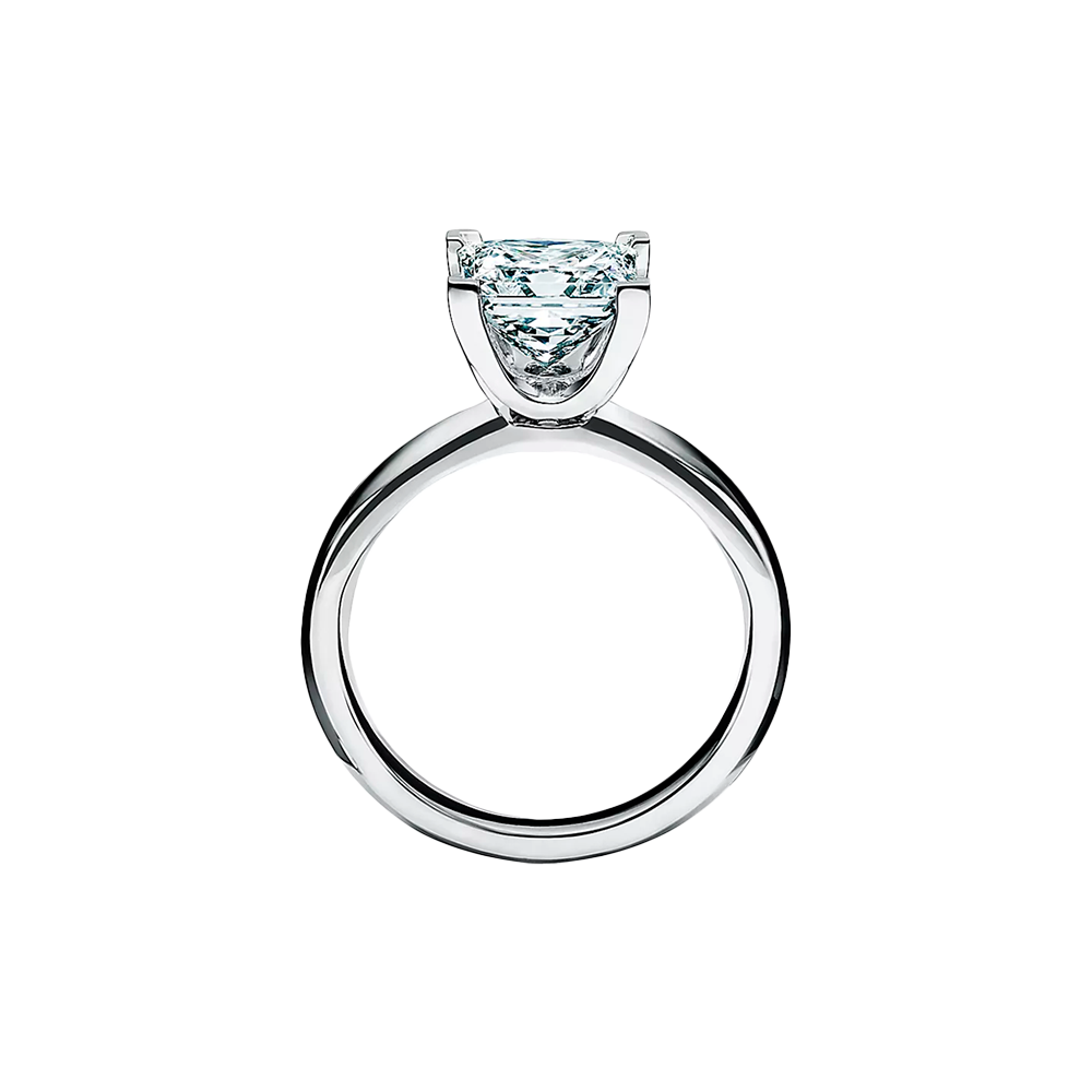 Tiffany Princess Cut Anillo de Compromiso Platinum