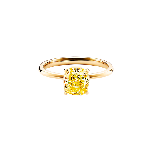 Tiffany True Anillo de Compromiso Yellow Gold & Diamonds