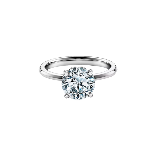 Tiffany True Anillo de Compromiso Platinum & Diamond