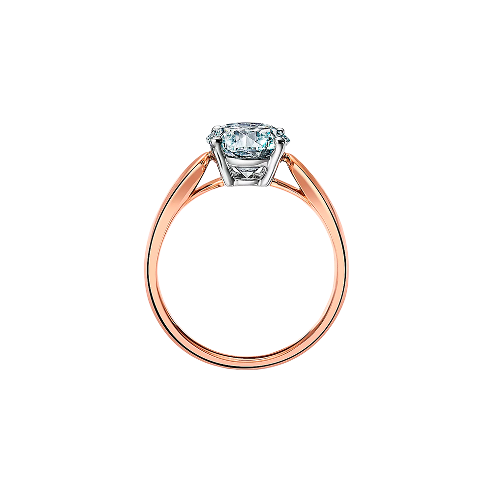 Tiffany Harmony Anillo de Compromiso Rose Gold