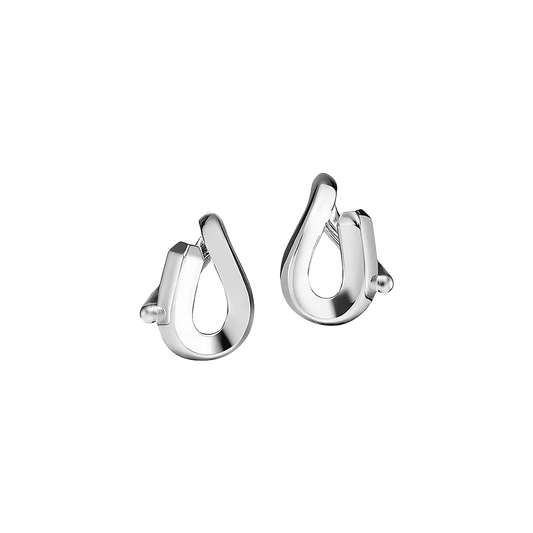 Tiffany Forge Pendientes Single Link Silver