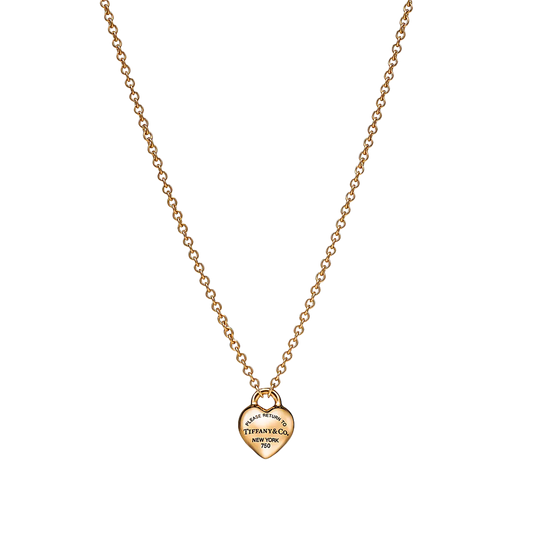 Return To Tiffany Colgante Full Heart Yellow Gold