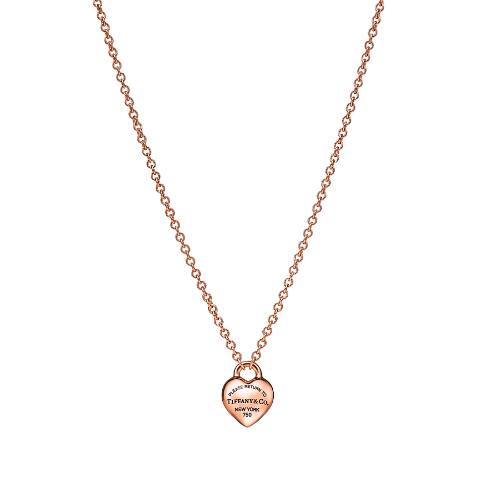 Return To Tiffany Colgante Full Heart Rose Gold