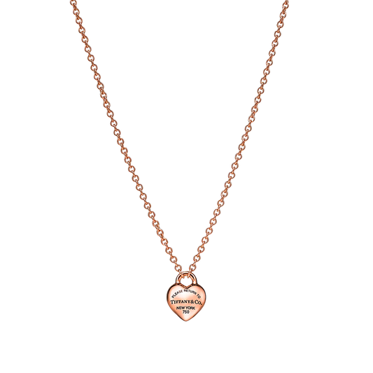 Return To Tiffany Colgante Full Heart Rose Gold