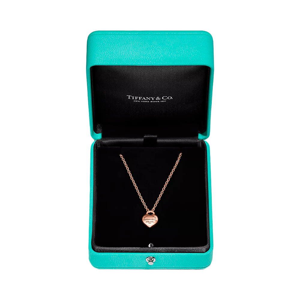 Return To Tiffany Colgante Full Heart Rose Gold