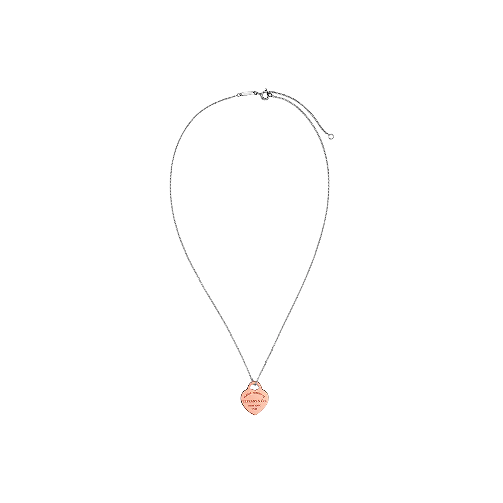 Return to Tiffany Colgante Heart Tag Rose Gold