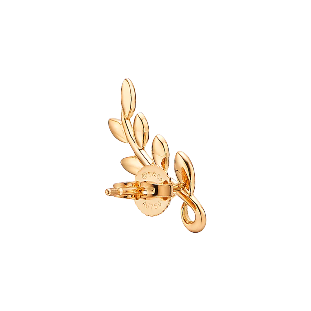 Paloma Picasso Pendientes Olive Leaf Climber Yellow Gold