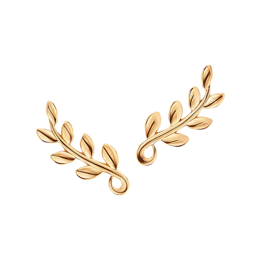 Paloma Picasso Pendientes Olive Leaf Climber Yellow Gold